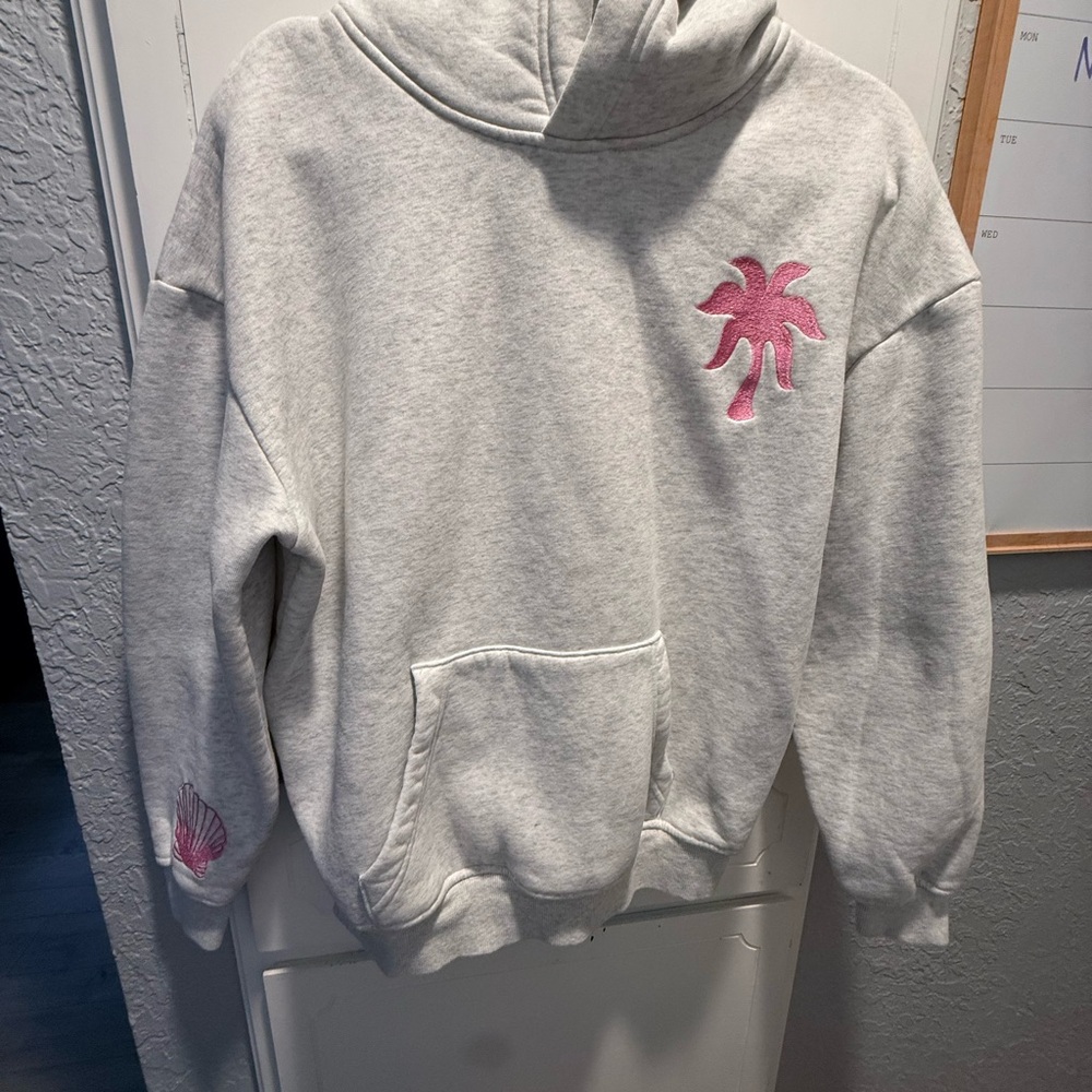 Pink Palm hoodie